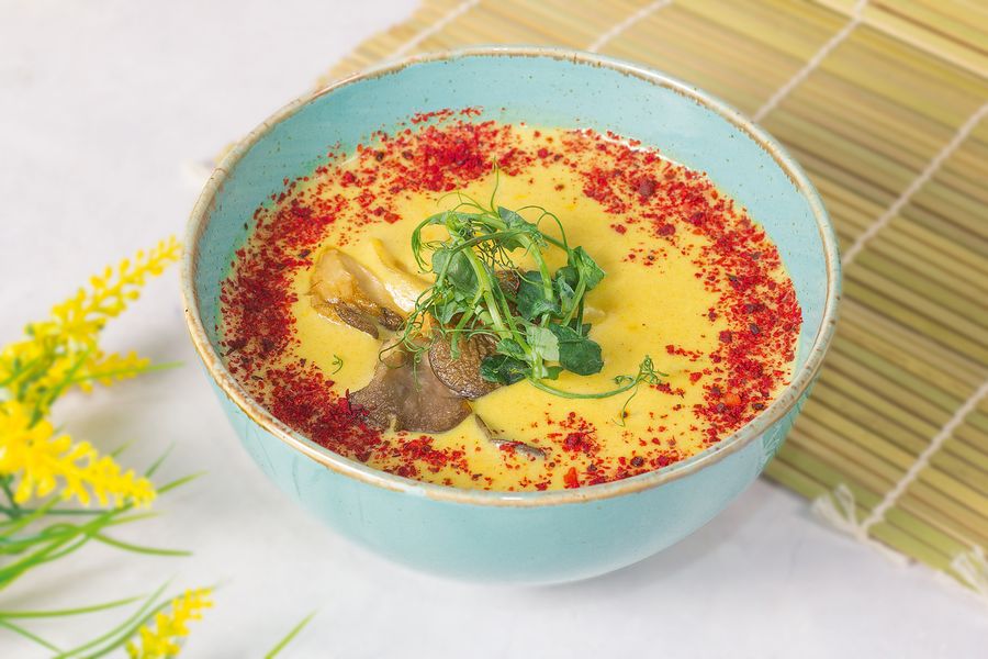 Тайский карри-суп